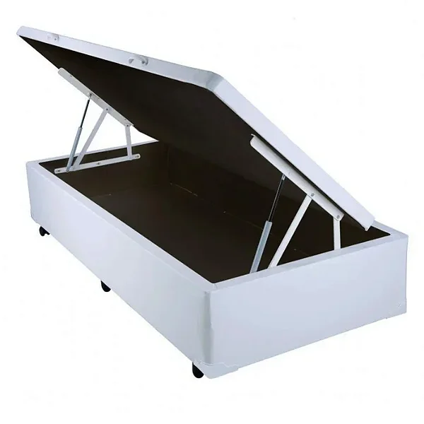 Cama Box Baú Solteiro Corino 88X188X42