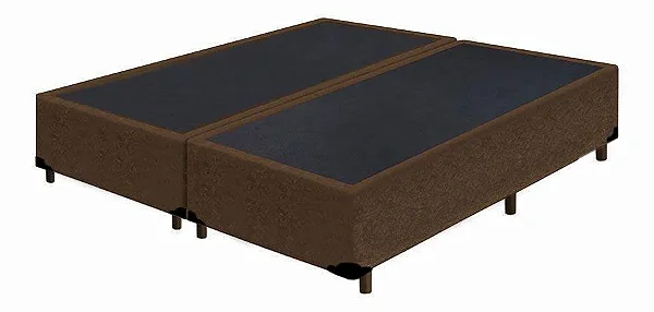 Cama Box Base Queen Suede 158x198x30 cm