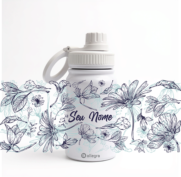 Garrafa Térmica Baby 350ml - Toque Floral
