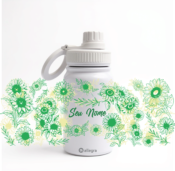 Garrafa Térmica Custom Baby 350ml - Girassóis