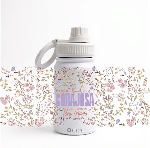 Garrafa Térmica Custom Baby 350ml - Eu sou o teu Deus