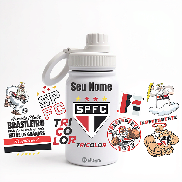Garrafa Térmica Custom Baby 350ml - SPFC Amado Clube