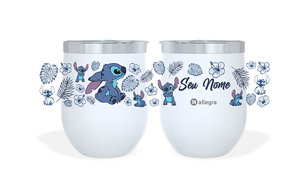 Cuia Térmico Custom Little 360ml - Stitchs