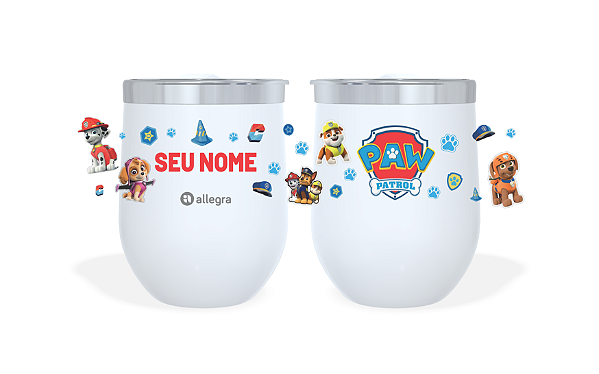 Cuia Térmico Custom Little 360ml - Patrulha Canina