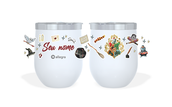 Cuia Térmico Custom Little 360ml - Harry Potter