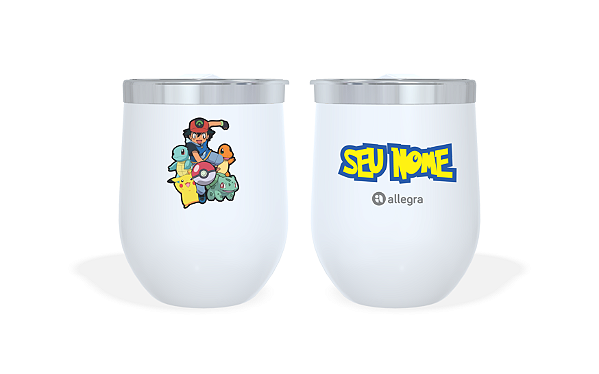 Cuia Térmico Custom Little 360ml - Pokémon