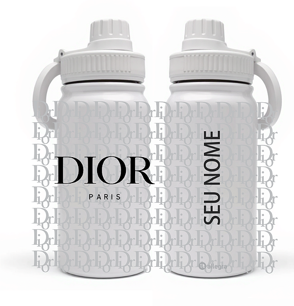 Garrafa Térmica Custom Life 600ml - Dior Paris Luxo