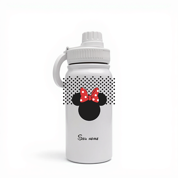 Garrafa Térmica Custom Life 600ml - Garrafa Minnie Essence