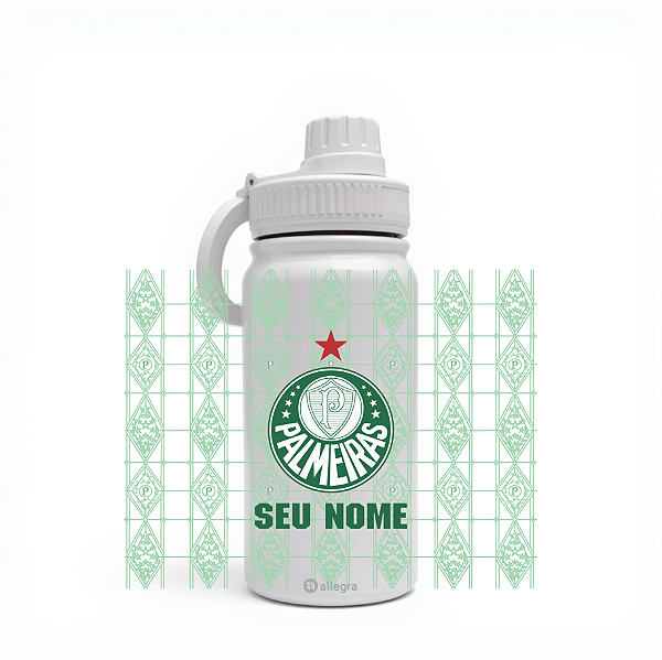 Garrafa Térmica Custom Life 600ml - Palmeiras 25/26