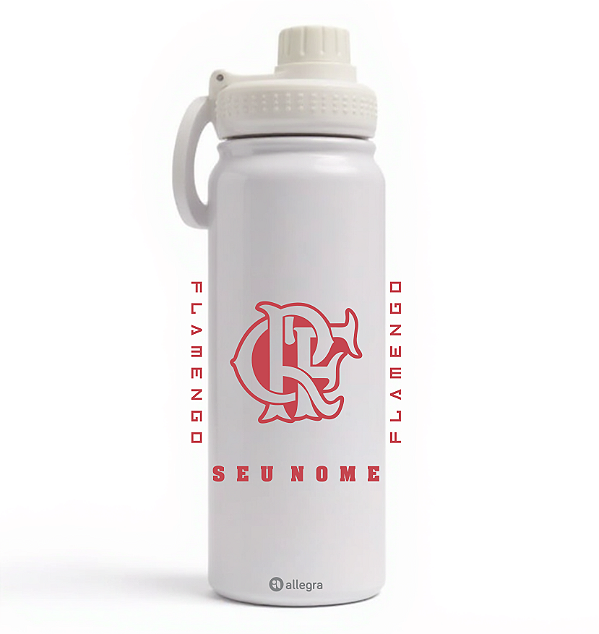 Garrafa Térmica Custom Ice 800ml - CRF Flamengo