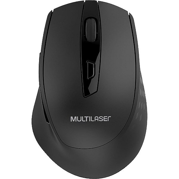 MOUSE SEM FIO PRO 1600DPI 6 BOT PILHA PTO MULTILASER MO311