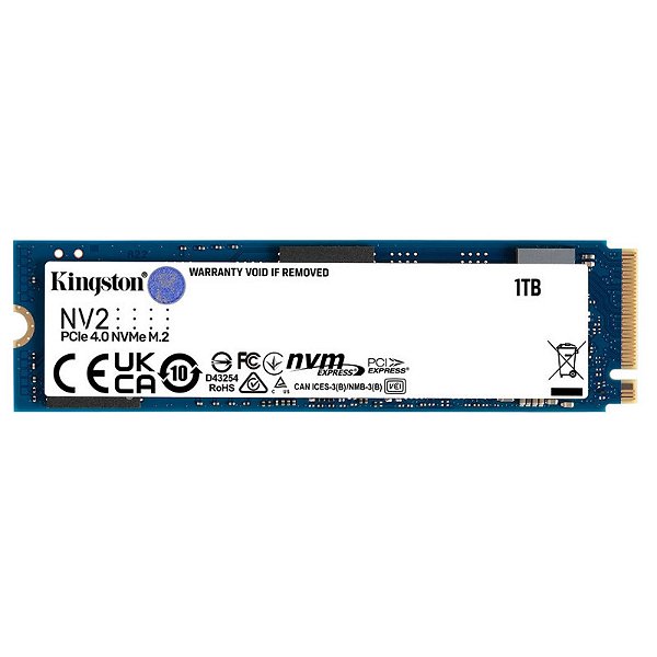Ssd Kingston Nv2 1Tb M2 2280 Nvme Pcie 4.0 Snv2S1000G