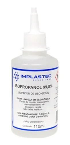 Alcool Isopropilico 99,8% 110ml C/ Aplicador