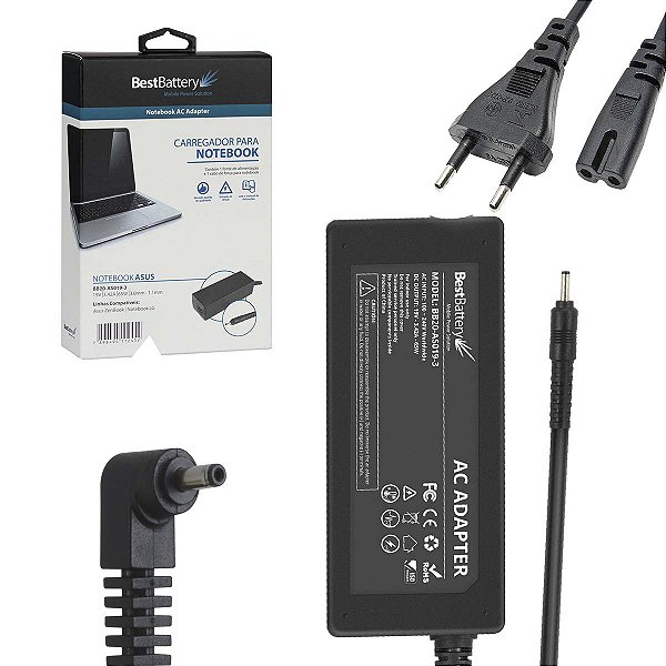 Fonte Carregador para Notebook Asus BB20-AS01 19V 3.42A  Best Battery