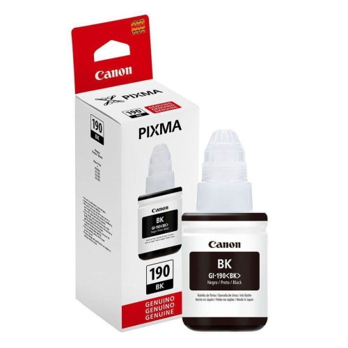Cartucho Canon Gi-190bk Preto Para Impressora Fotográfica Canon Pixma