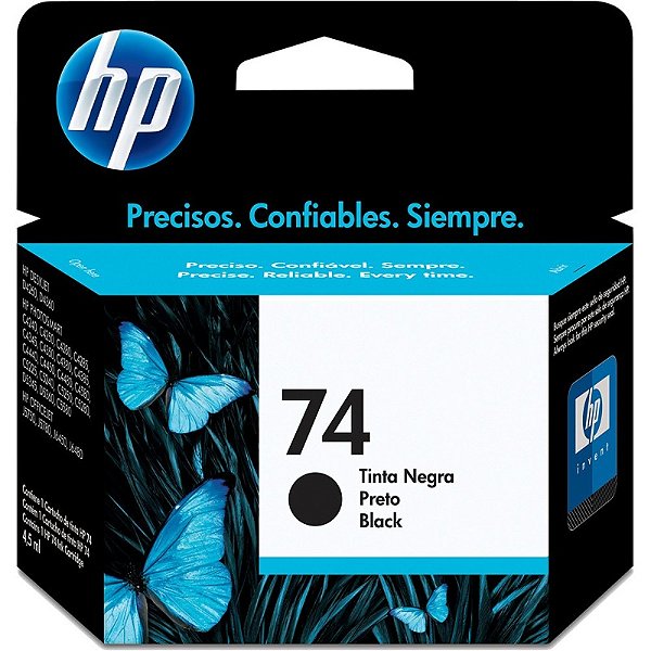 HP CB335WB CARTUCHO 74 DE TINTA PRETO (5,5 ml)
