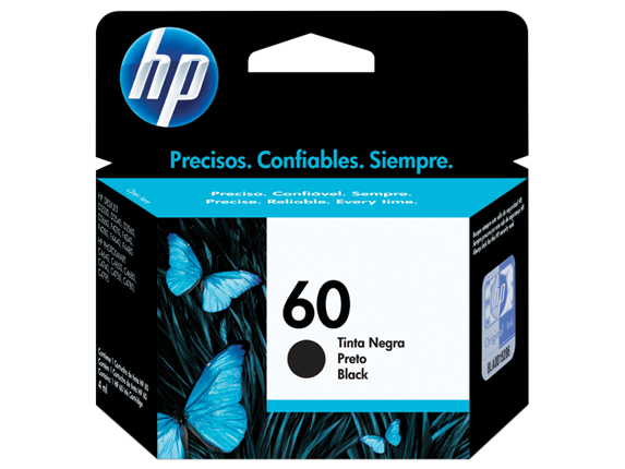 CARTUCHO DE TINTA HP CC640WB 60 PRETO (4,5 ml)