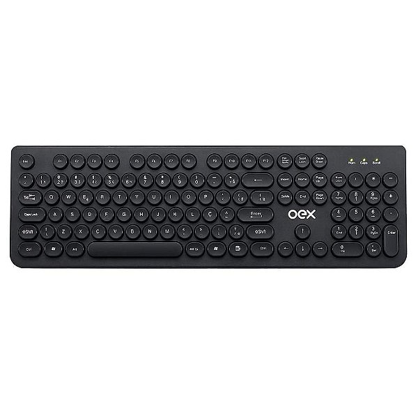 Teclado com Fio Pop TC 400 OEX - Preto