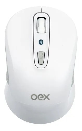 Mouse Bluetooth Motion Branco Ms406 Oex