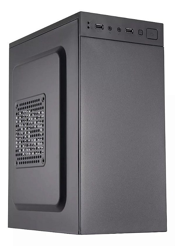 Gabinete Office Com Fonte 200w Atx Usb Compacto Escritório BG-2003
