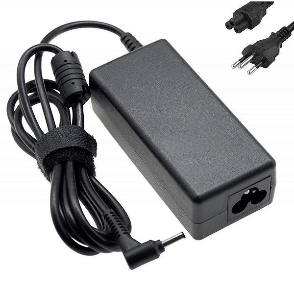 Fonte Carregador Notebook Philco Cce Hp Compaq CQ-27 PH-01 19V 2.1A 3,5*1,35mm