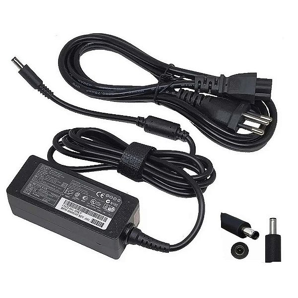 Fonte Para Notebook Ultrabook Dell 19.5V 3.34A 65W 4,5*3,0mm