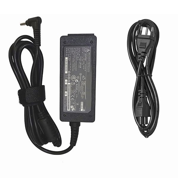 Fonte Para Notebook Netbook Asus 40W 19V 2.1A 2,5*0,7mm Knup