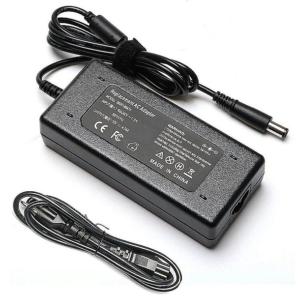 Fonte Para Notebook Hp Dell 90W 19V 4.74A 7,4*5,0mm Knup