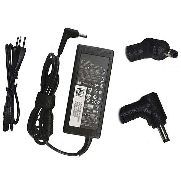 Fonte Para Notebook 19,5V 3.34A Dell Mini Ultrabook 4,00*1,7mm