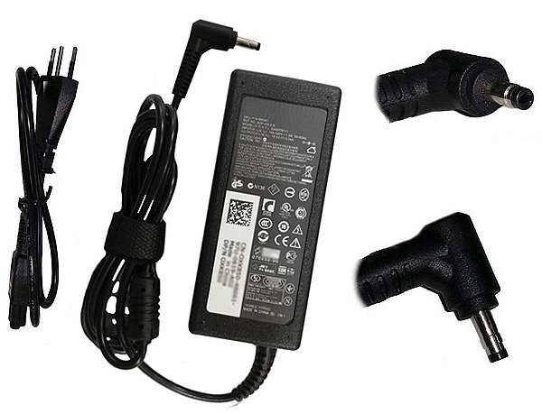 Fonte Para Notebook 19,5V 3.34A Dell Mini Ultrabook 4,00*1,7mm