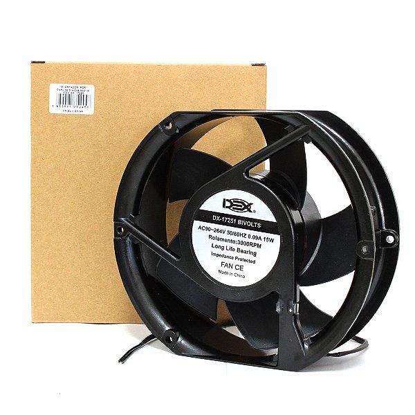 Cooler 15w Bivolt 3000rpm 90~264v 150mm X 172mm X 51m
