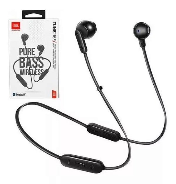 FONE DE OUVIDO BLUETOOTH JBL TUNE 215BT PTO