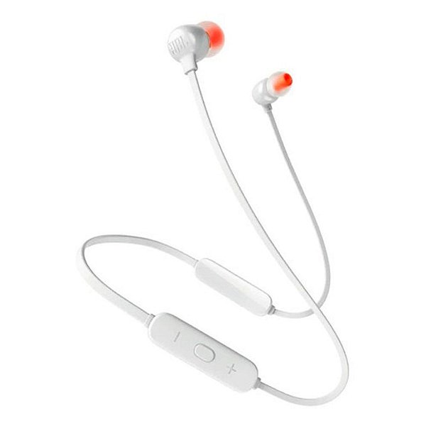 Fone De Ouvido Sem Fio Jbl Tune 115bt Bluetooth C/ Microfone Branco