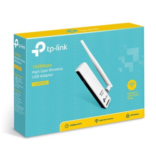 Adaptador Usb Wireless N 150 Mbps C/Ant Tl-Wn722N Tp-Link