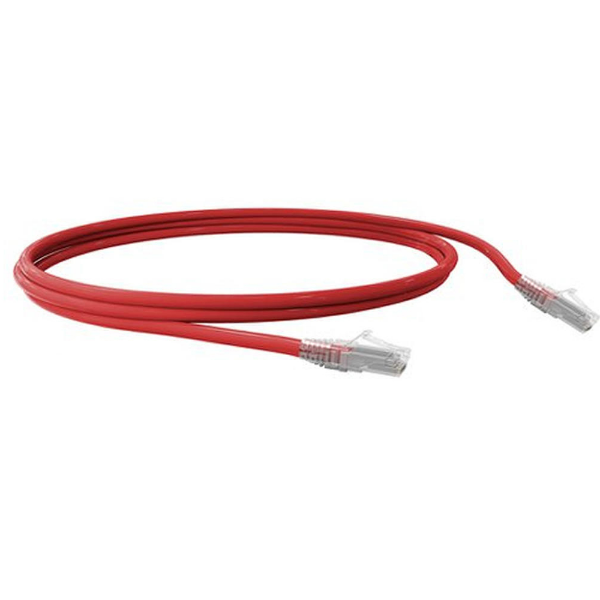 Patch Cord Uutp Furukawa Sohoplus Cat6 T568Ab 0,5M Vermelho