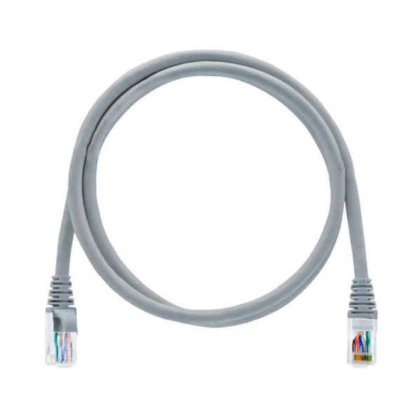 Patch Cord Uutp Furukawa Sohoplus Cat5E Cmx T568Ab 0,5M Cinza Certificado