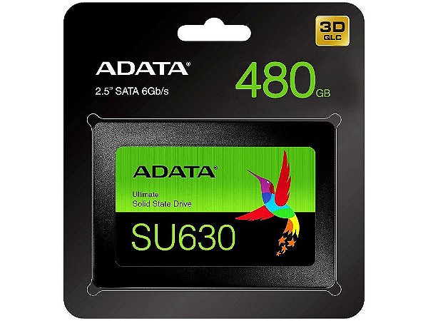 Ssd Adata 480Gb 2,5 Sata Iii 6Gbs Asu650Ss480Gtr