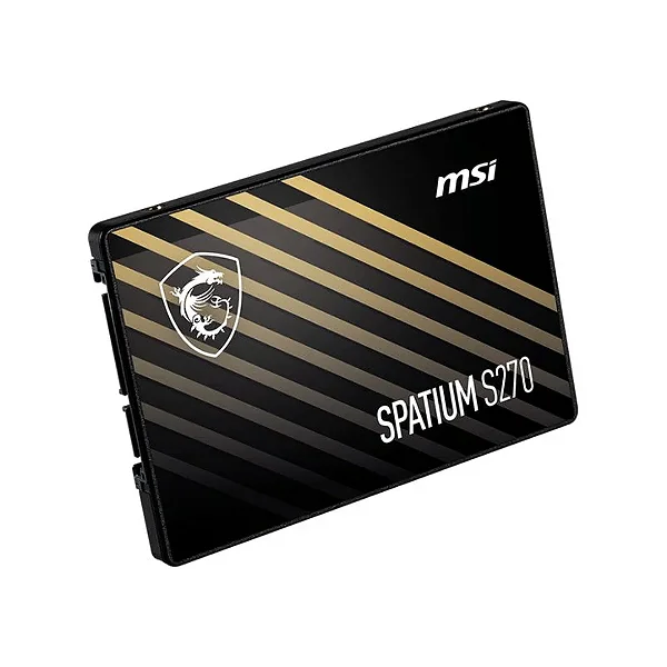 Ssd Msi Spatium 480gb s270 Sata3 2,5 7mm Leitura 500mb/s