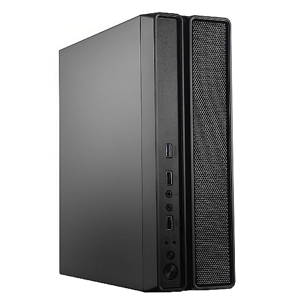 Gabinete Slim Com Fonte 200W Slimdesk Bg-2002 Preto Bluecase Mini-Itx