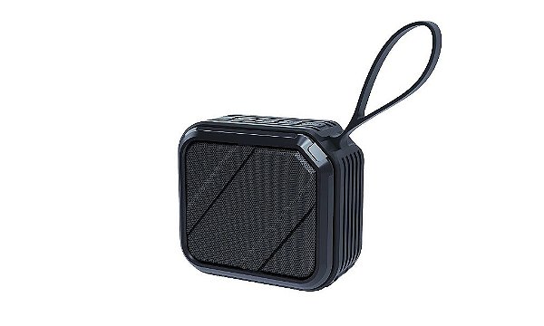 Caixa de Som Portátil Bluetooth Bright Preto - C02 - Preto