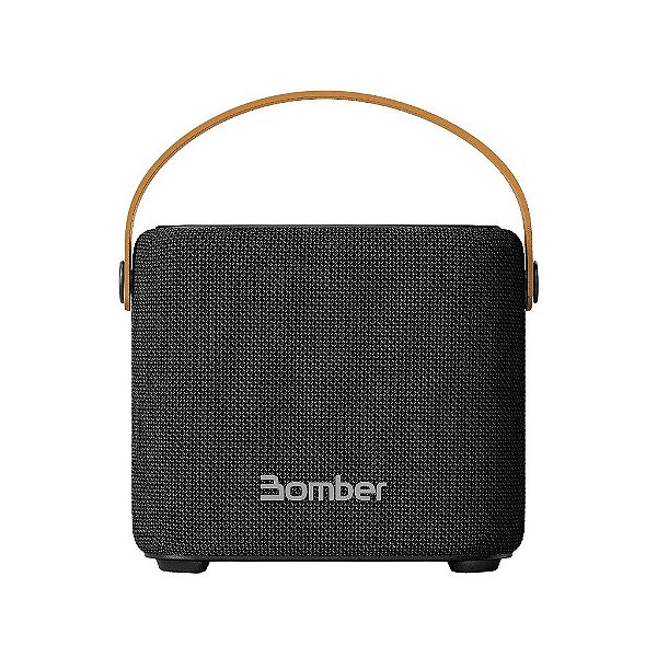 Caixa De Som Bluetooth Bomberbag Black Portátil 12w Potente