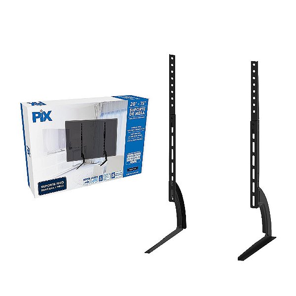 Suporte Tv Monitor De Mesa Pezinho Base de Mesa 20 a 60 50kg