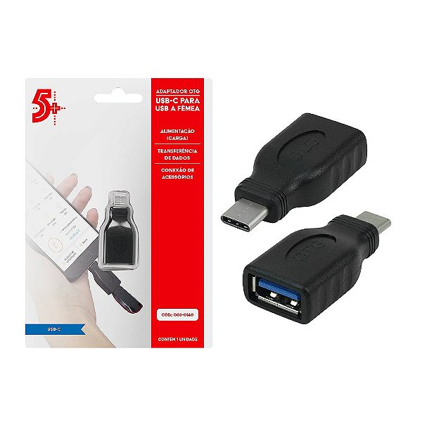 Adaptador Otg Usb C Tipo C 3.1 Para Usb Femea