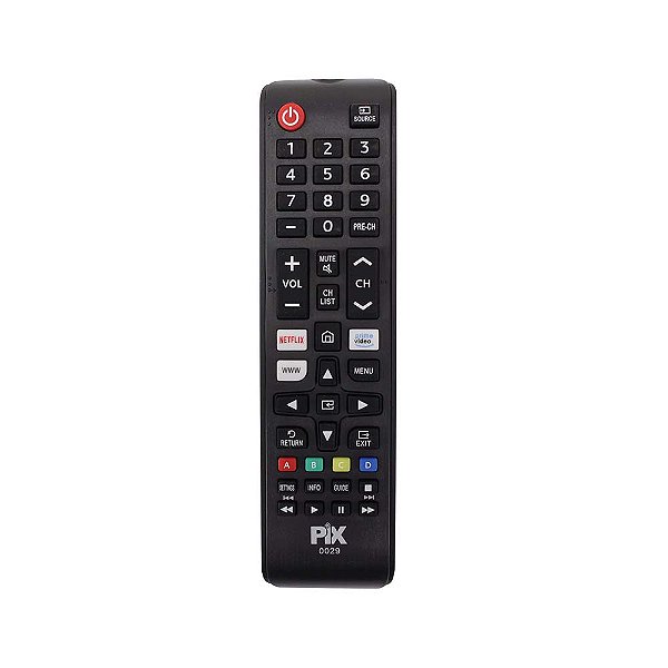 Controle Remoto Compatível Para Smart Tv Samsung C/ Netflix
