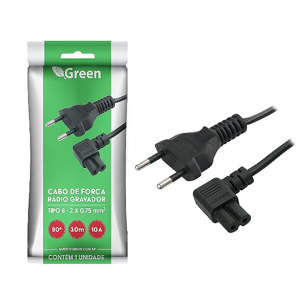 Cabo Bipolar 90 Graus 3m Para Ps4 Ps5 Ps3 Radio Impressora