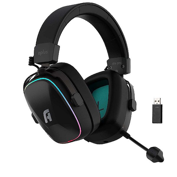 Headset Atis Pro Sem Fio Bluetooth Wireless Para Ps4 Ps5 PC