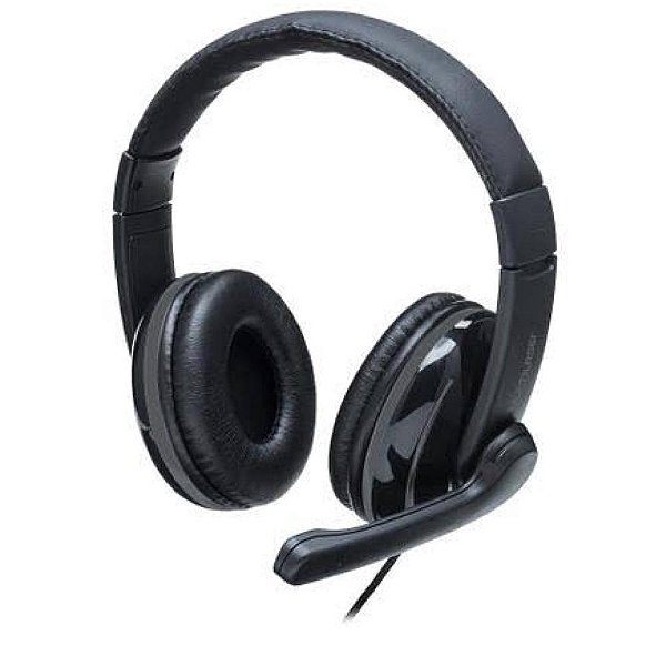 HEADSET PRO USB PRETO PH317 MULTILASER