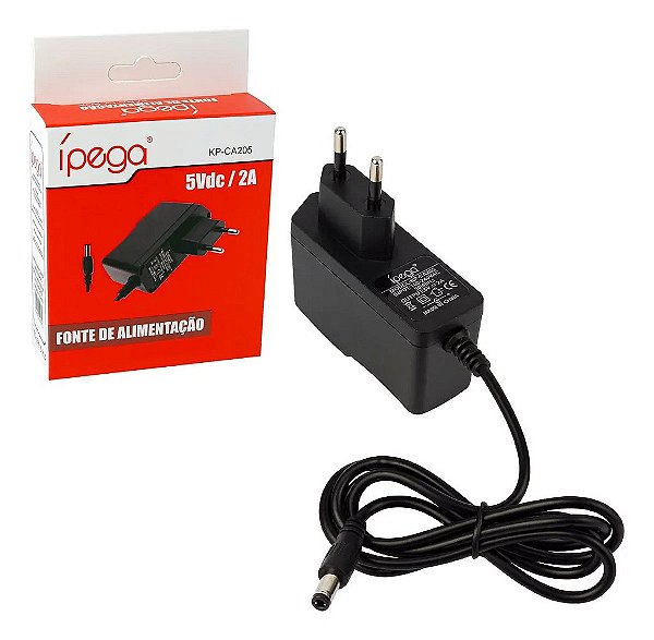 Fonte De Alimentação 5v 2a P4 Ípega Kp-ca205 Para Tv Box