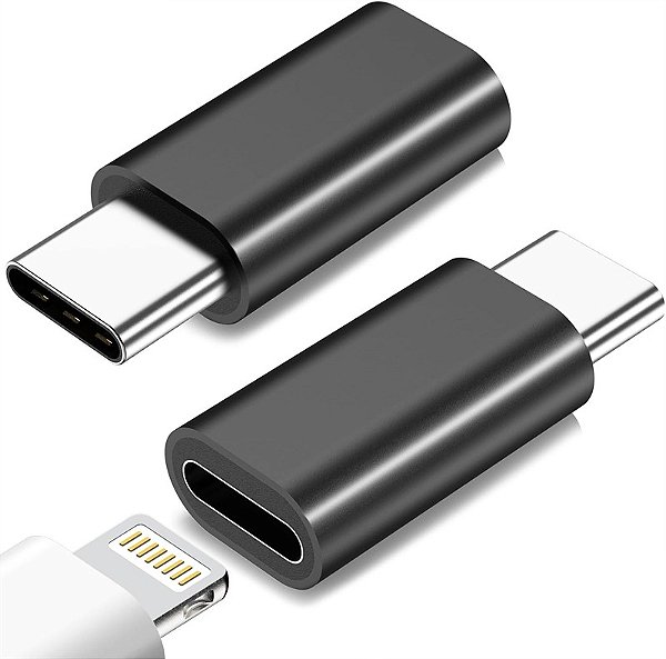 Kit 10 Adaptador Otg Para iPhone 15 e 16 Usb C Para Conector