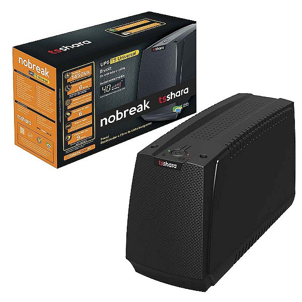 Nobreak 1450va Universal 24v 2 Bat 5ah 6 Tomadas Bivolt Auto